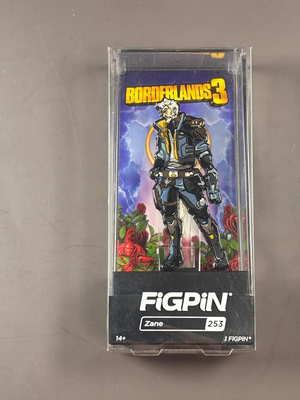 Exclusive Promotional FiGPiN Borderlands 3 Zane Collectible Pin #253 New